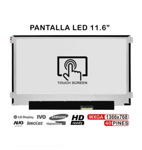 Pantalla led de 11.6" Para Portatil B116XAK01.0 40 Pines