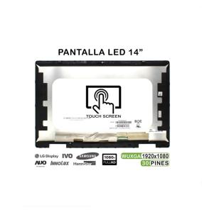 Pantalla LED de 14" Para Porrtatil HP Pavilion X360 Con Marco