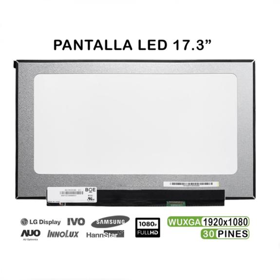 Pantalla LED de 17.3" Para Portatil NV173FHM-N49