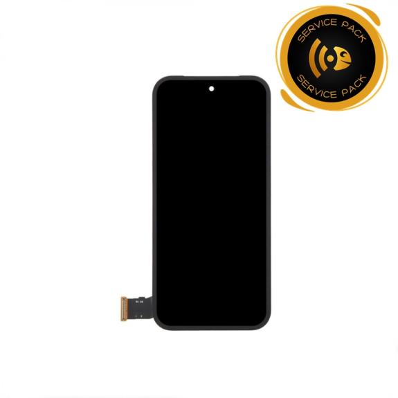 Pantalla Para Google Pixel 10A 5G con marco negro SERVICE PACK
