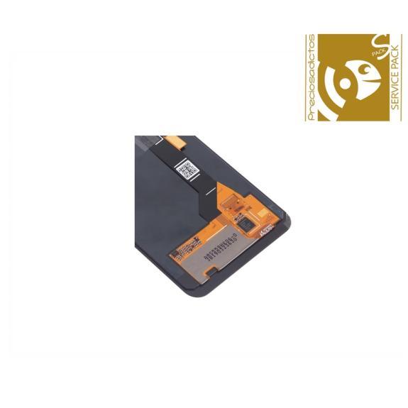Pantalla para Google Pixel 3A sin marco negro SERVICE PACK