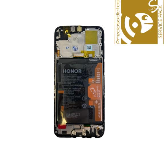 Pantalla Para Huawei Honor X6A Con Marco Negro SERVICE PACK