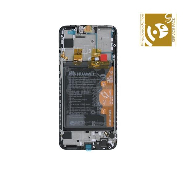 Pantalla para Huawei P Smart 2019 con marco negro SERVICE PACK