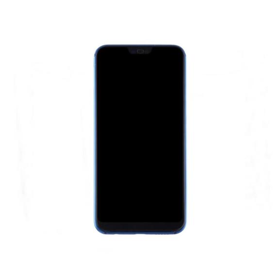Pantalla para Huawei P20 Lite con marco azul