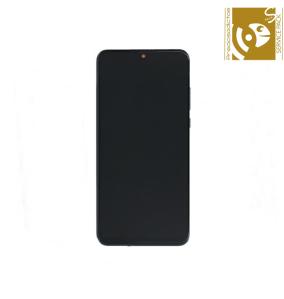 Pantalla para Huawei P30 Lite con marco negro SERVICE PACK