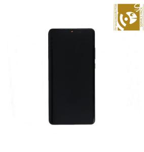 Pantalla para Huawei P30 Pro con marco negro SERVICE PACK