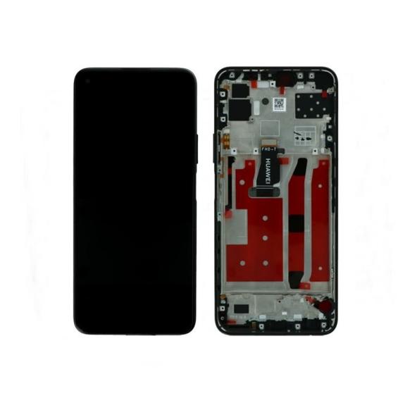 Pantalla para Huawei P40 Lite 5G con marco negro