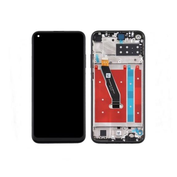 Pantalla para Huawei P40 Lite E con marco negro