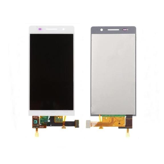 Pantalla para Huawei P6 blanco sin marco