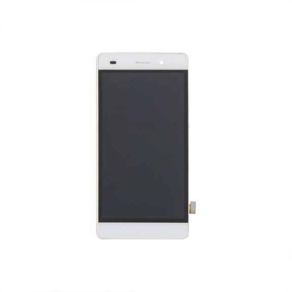 Pantalla para Huawei P8 Lite con marco blanco