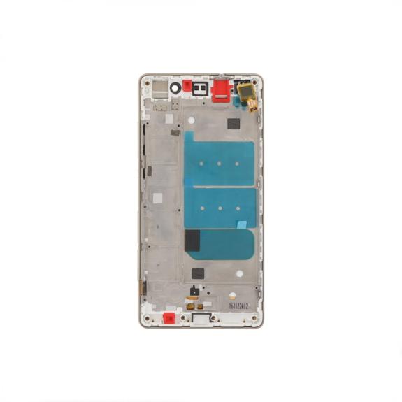 Pantalla para Huawei P8 Lite con marco blanco