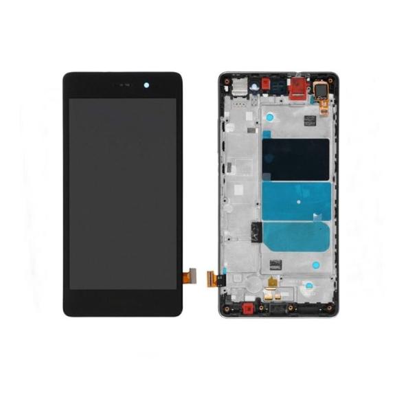 Pantalla para Huawei P8 Lite con marco negro