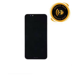 Pantalla para Huawei Y6 2018 con marco negro SERVICE PACK