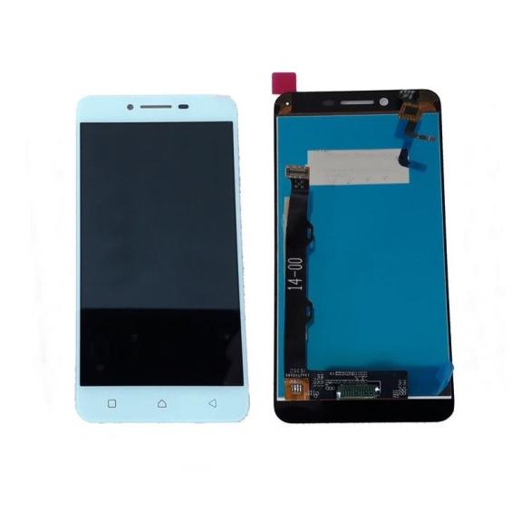 PANTALLA PARA LENOVO K5 PLUS BLANCO SIN MARCO (FLEX DETRAS)