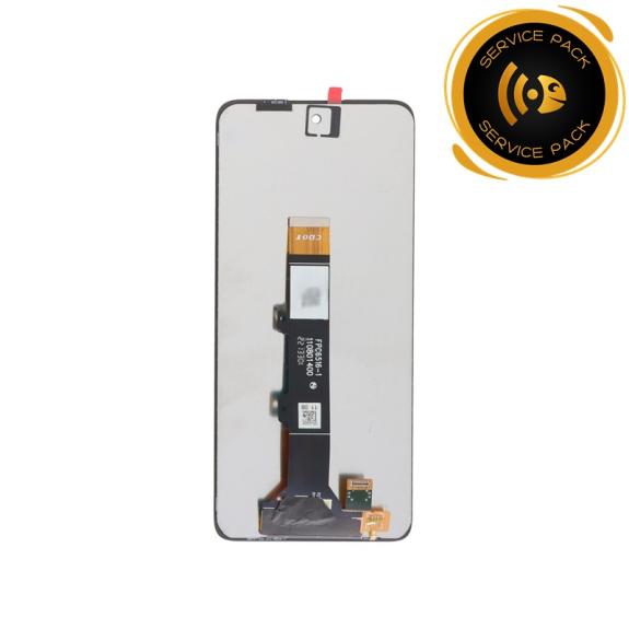 Pantalla Para Motorola E32 Sin Marco Negro (SERVICE PACK)