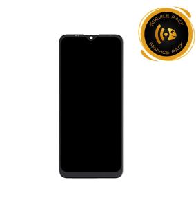 Pantalla Para Motorola Moto E20 Sin Marco Negro (SERVICE PACK)