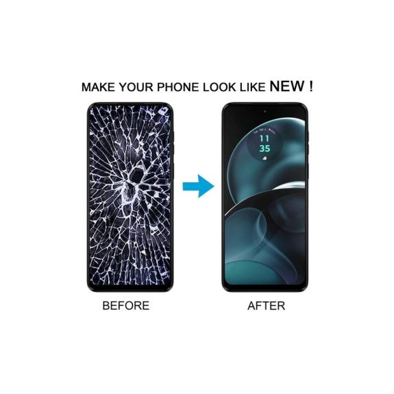 Pantalla Para Motorola Moto G14 con marco negro