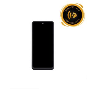 Pantalla Para Motorola Moto G23 4G con marco negro SERVICE PACK