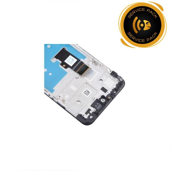 Pantalla Para Motorola Moto G23 4G con marco negro SERVICE PACK