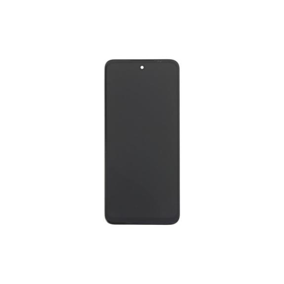 Pantalla Para Motorola Moto G53 5G con marco en color negro