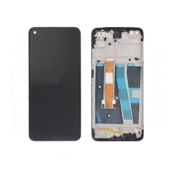 Pantalla para Oppo A52 con marco negro