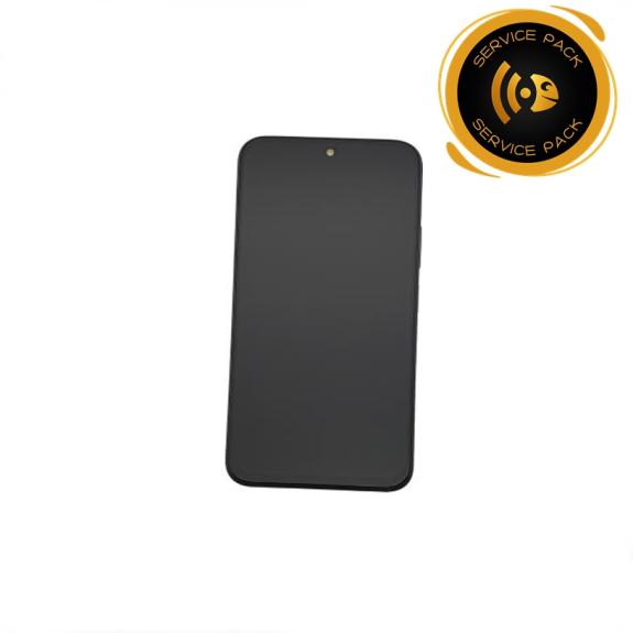 Pantalla Para Oppo A6 4G con marco azul SERVICE PACK