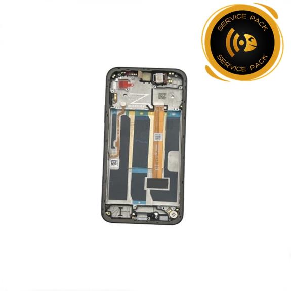 Pantalla Para Oppo A6 4G con marco azul SERVICE PACK