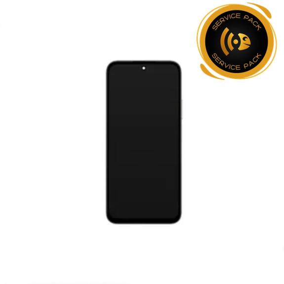 Pantalla Para Oppo A6 4G con marco dorado SERVICE PACK