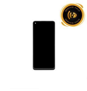 Pantalla Para Oppo A78 4G con marco negro SERVICE PACK