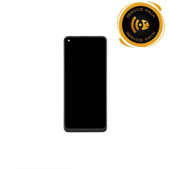 Pantalla Para Oppo A78 4G con marco negro SERVICE PACK
