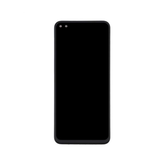 Pantalla para Oppo A92S con marco negro