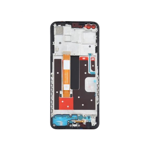 Pantalla para Oppo A92S con marco negro