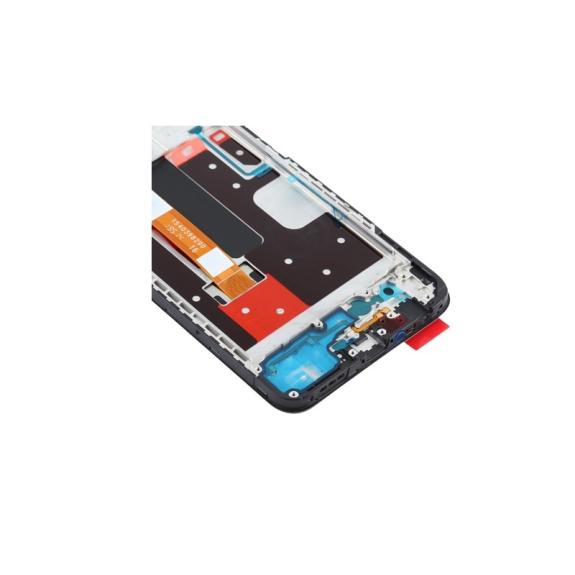 Pantalla para Oppo A92S con marco negro
