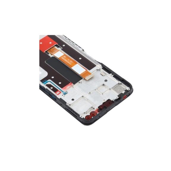 Pantalla para Oppo A92S con marco negro