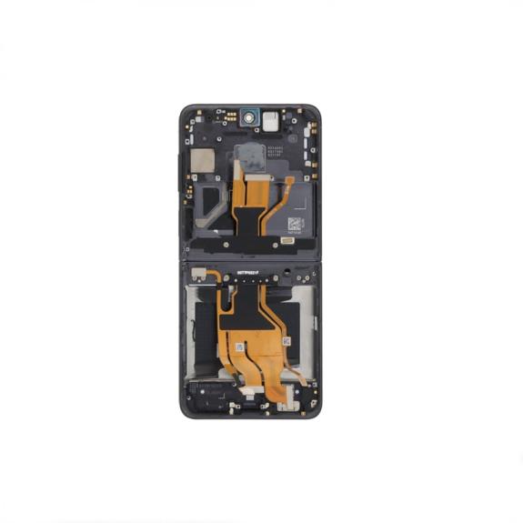 Pantalla Para Oppo Find N2 Flip con marco negro