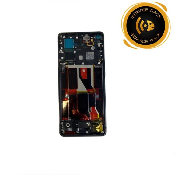 Pantalla Para Oppo Find X5 con marco negro SERVICE PACK