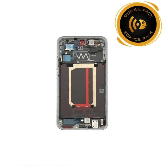 Pantalla Para Oppo Reno 15 5G con marco blanco SERVICE PACK