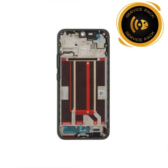 Pantalla Para Oppo Reno14 F con marco verde SERVICE PACK