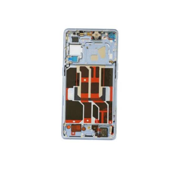 Pantalla Para Oppo Reno6 Pro 5G Con Marco Azul (OLED) (CPH2249)