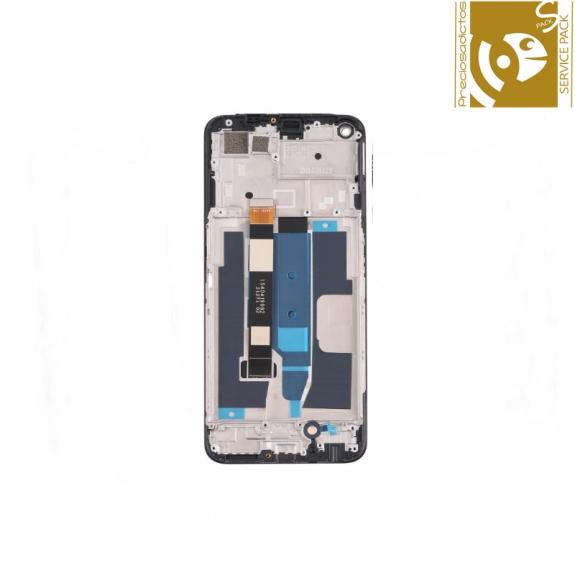 Pantalla para Realme 8 5G / Narzo 30 5G con marco SERVICE PACK