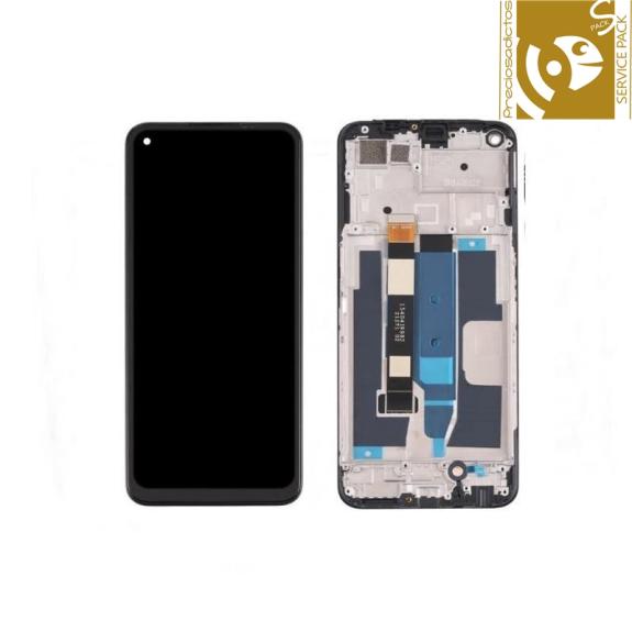 Pantalla para Realme 8 5G / Narzo 30 5G con marco SERVICE PACK