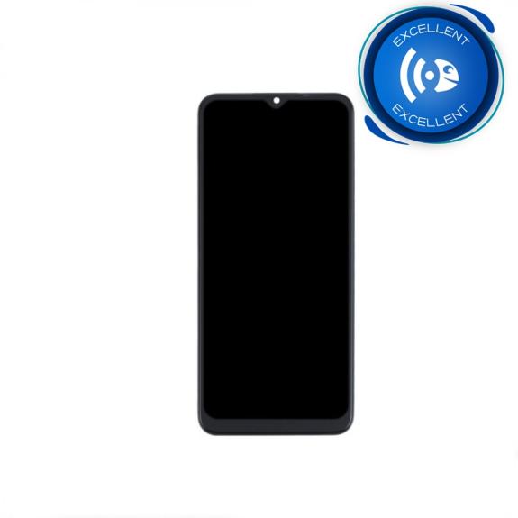 Pantalla para Realme C21Y en color negro con marco (EXCELLENT)