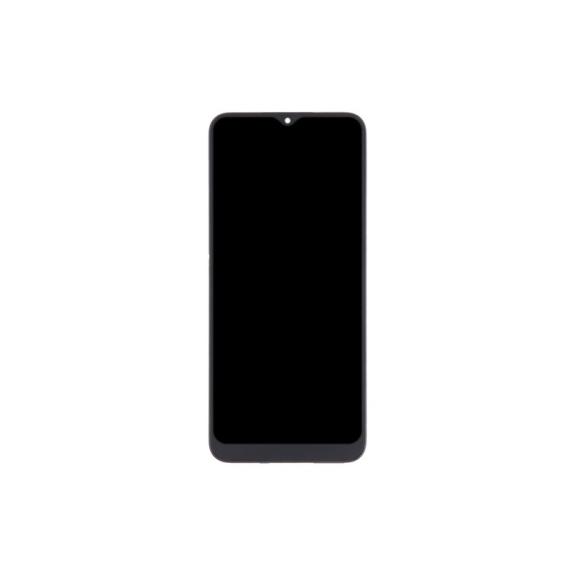 Pantalla para Realme C30 en color negro con marco