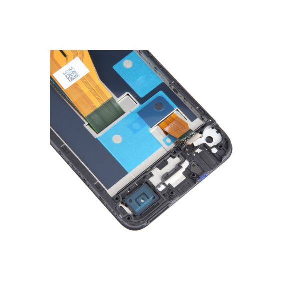 Pantalla para Realme C33 en color negro con marco