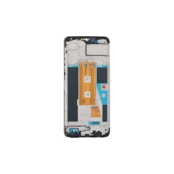 Pantalla para Realme C61 en color negro con marco