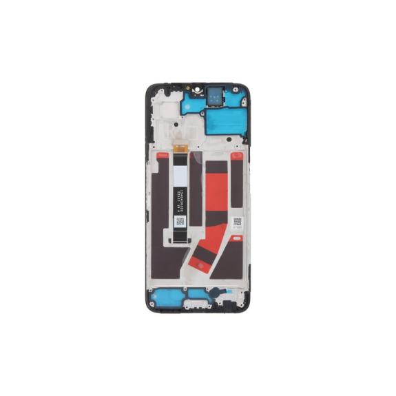 Pantalla para Realme Narzo 50 5G en color negro con marco
