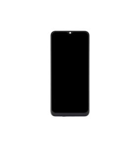 Pantalla para Realme Narzo 50A 4G en color negro con marco