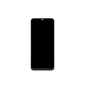 Pantalla para Realme Narzo 50i 4G en color negro con marco