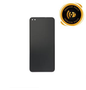 Pantalla para Realme X50 con marco negro SERVICE PACK