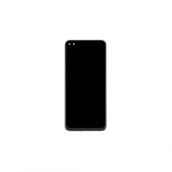 Pantalla Para Realme X50 Pro 5G en color azul (Con Marco)